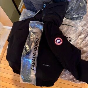 Canada Goose Black Hooded Jacket